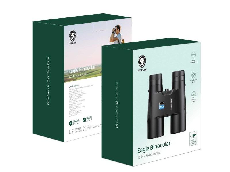 Green Lion Eagle Binocular
