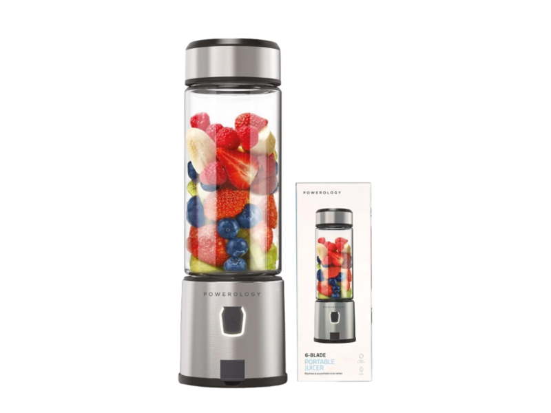 Powerology 6 Blades Portable and Rechargeable Juicer