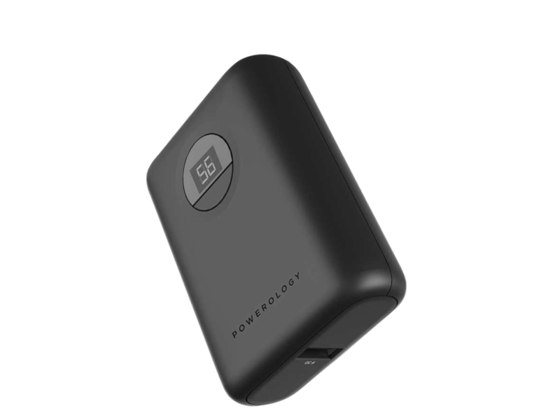Powerology Ultra-Compact 10000 mAh Fast Charging Power Bank