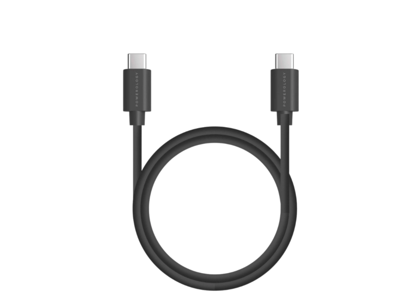 Powerology USB C to USB C Fast Charge 1.2m Cable