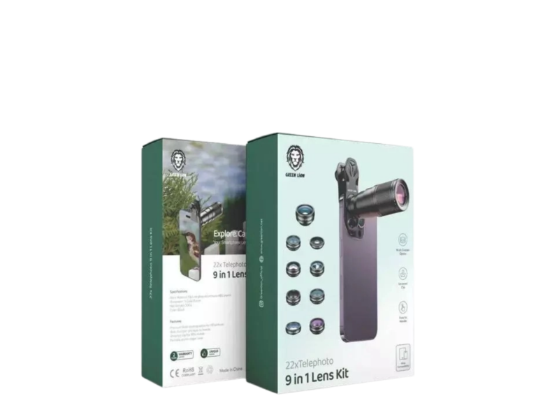 Green Lion 9 in 1 Phone Lens Kit