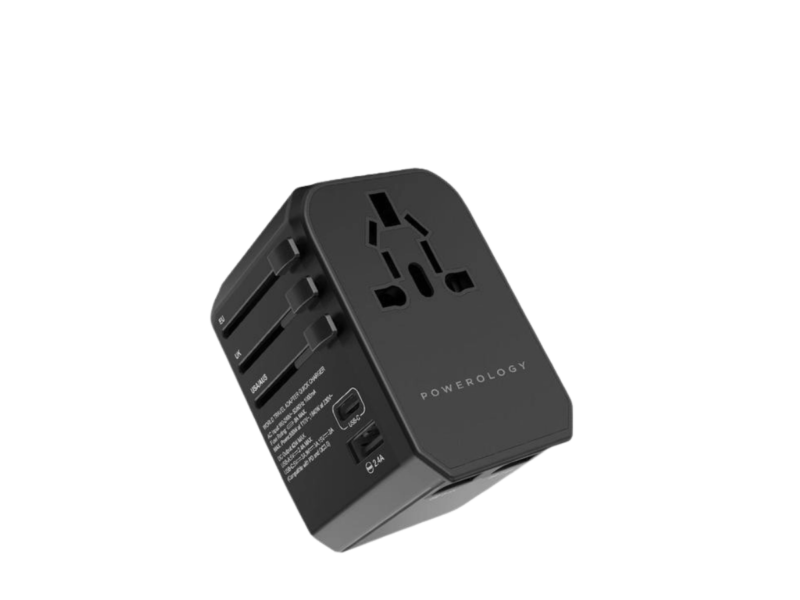 Powerology Universal Travel Adapter 45W
