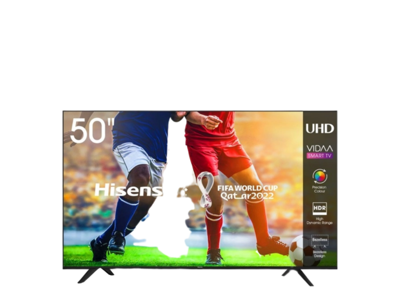 50" Hisense A6 Series 4K UHD Vidaa TV
