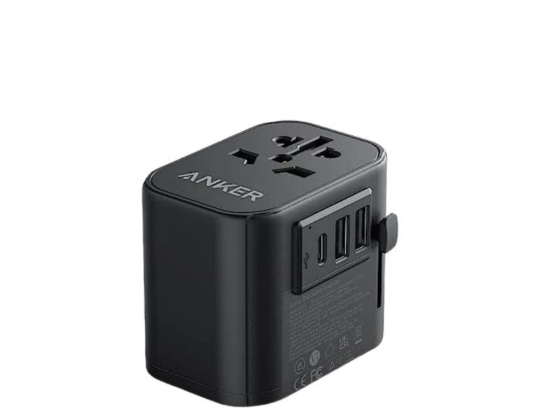 Anker Universal Travel Adapter With 4 USB Ports