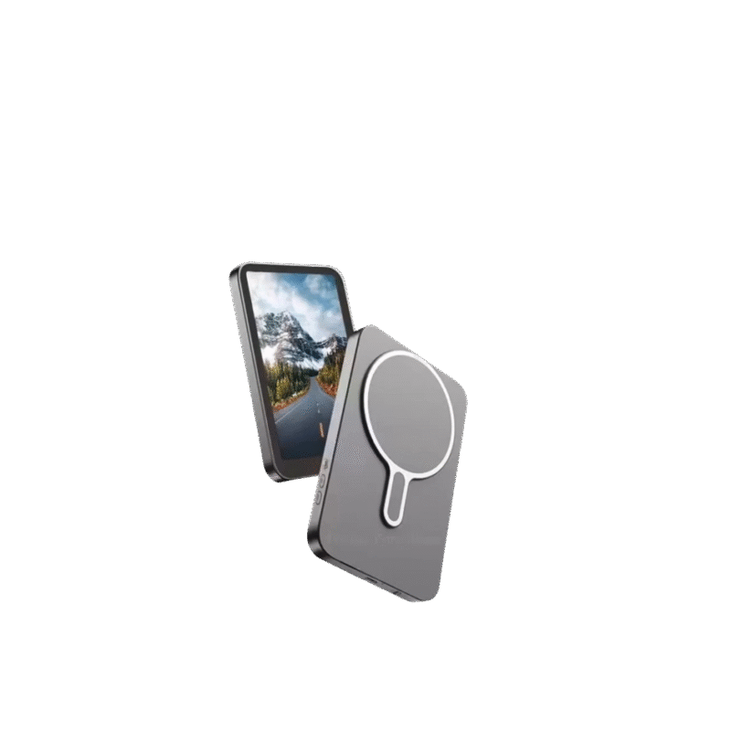 Magnetic selfie screen